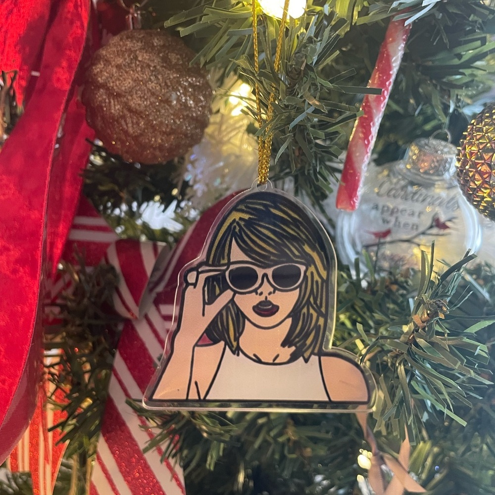 Taylor Swift Acrylic Ornament